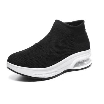 Tennis Shoes For Women Flying Woven Breathable Sneakers Woman Sports Shoes Comfortable Platform Sneakers Women Zapatos De Mujer
Tennis Shoes For Women Flying Woven Breathable Sneakers Woman Sports Shoes Comfortable Platform Sneakers Women Zapatos De Mujer