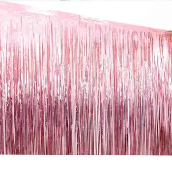 Gold Metallic GOER Foil Fringe Shimmer Tinsel Curtain Backdrop For Birthday Wedding Party Christmas Decorations New Year's Rain
Gold Metallic GOER Foil Fringe Shimmer Tinsel Curtain Backdrop For Birthday Wedding Party Christmas Decorations New Year's Rain
