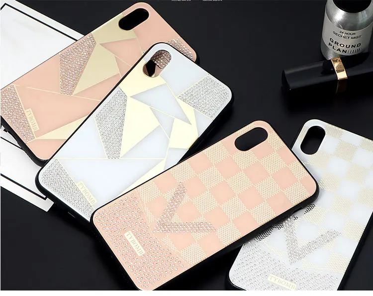 iPhone XS R MAX case & cover Big V with L V bag New all-inclusive geometric plating rhinestone Phone Case iphone 7 8 plus shell
iPhone XS R MAX case & cover Big V with L V bag New all-inclusive geometric plating rhinestone Phone Case iphone 7 8 plus shell