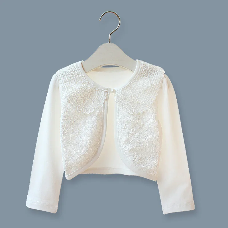 New Girls Bolero Kids Long Sleeves Lace Cotton Lining Jacket Fashion Girls Cardigan
New Girls Bolero Kids Long Sleeves Lace Cotton Lining Jacket Fashion Girls Cardigan