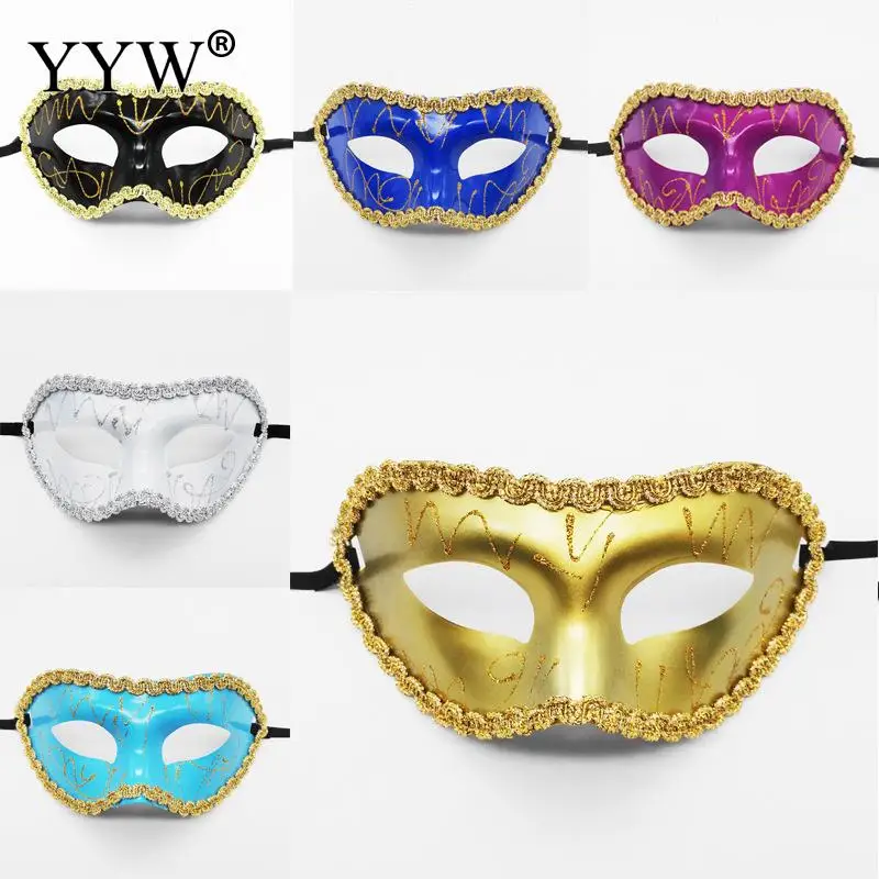 Sexy Eye Mask Silver Venetian Masker Halloween Prom Party Carnival Masks Masquerade Golden Rim Mask Accessories Unisex Costume
Sexy Eye Mask Silver Venetian Masker Halloween Prom Party Carnival Masks Masquerade Golden Rim Mask Accessories Unisex Costume