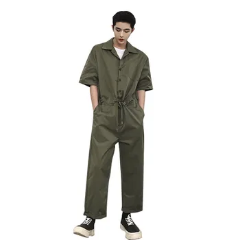 Men Fashion Casual Harem Cargo Pant Tooling Jumpsuit Streetwear Hip Hop Male Women Loose A Piece Overalls Jumpsuit Trousers
Men Fashion Casual Harem Cargo Pant Tooling Jumpsuit Streetwear Hip Hop Male Women Loose A Piece Overalls Jumpsuit Trousers