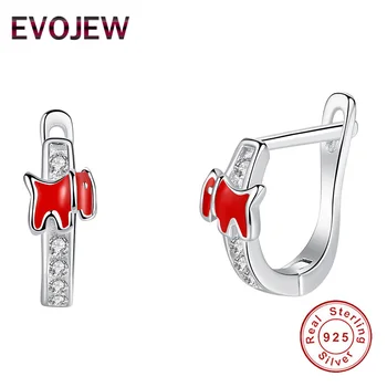 EVOJEW 2019 Fashion Lovely Animal Dog Earrings Kids Girls 925 Sterling Silver Small CZ Earrings for Child Silver Jewelry Gift
EVOJEW 2019 Fashion Lovely Animal Dog Earrings Kids Girls 925 Sterling Silver Small CZ Earrings for Child Silver Jewelry Gift
