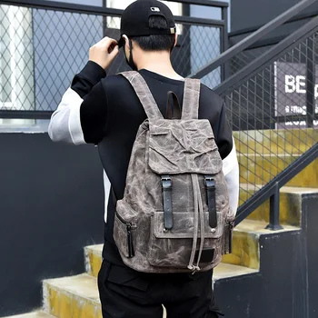 Cross-border supply of large capacity shoulder bag ladies leisure travel men's backpack outdoor sports canvas
Cross-border supply of large capacity shoulder bag ladies leisure travel men's backpack outdoor sports canvas