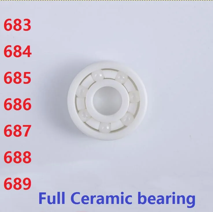 4pcs/10pcs 683 684 685 686 687 688 689 ZrO2 full Ceramic bearings Miniature ball bearing Zirconia ceramic high
4pcs/10pcs 683 684 685 686 687 688 689 ZrO2 full Ceramic bearings Miniature ball bearing Zirconia ceramic high