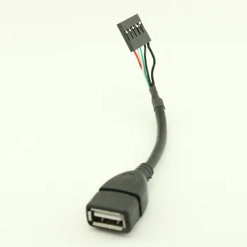 10pcs 10cm USB 2.0 Type A Female to Dupont 5 Pin Female Header Data Motherboard Adapter Black Cable
10pcs 10cm USB 2.0 Type A Female to Dupont 5 Pin Female Header Data Motherboard Adapter Black Cable