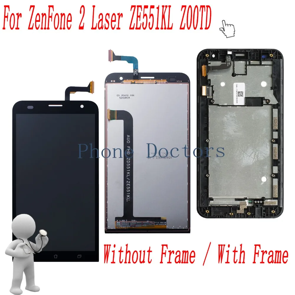 5.5 inch Full LCD DIsplay+Touch Screen Digitizer / With Frame Cover Assembly For Asus ZenFone 2 Laser ZE551KL Z00TD
5.5 inch Full LCD DIsplay+Touch Screen Digitizer / With Frame Cover Assembly For Asus ZenFone 2 Laser ZE551KL Z00TD