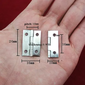 Silver Color Metal Cabinet Door Luggage Hinge,4 Holes Decor,Furniture Decoration,24*16mm,20Pcs
Silver Color Metal Cabinet Door Luggage Hinge,4 Holes Decor,Furniture Decoration,24*16mm,20Pcs