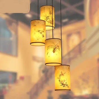 Chinese style Wooden villa 3 antique pendant lights head spiral staircase lamp rotating restaurant long lamp ZH ZS71
Chinese style Wooden villa 3 antique pendant lights head spiral staircase lamp rotating restaurant long lamp ZH ZS71