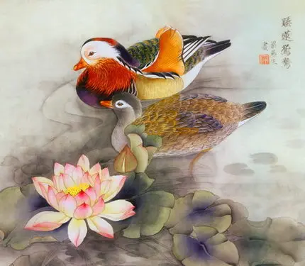 DIY 100% Mulberry Silk Suzhou Embroidery Sets Printed Patterns Needlework Kits Duck Lovers
DIY 100% Mulberry Silk Suzhou Embroidery Sets Printed Patterns Needlework Kits Duck Lovers