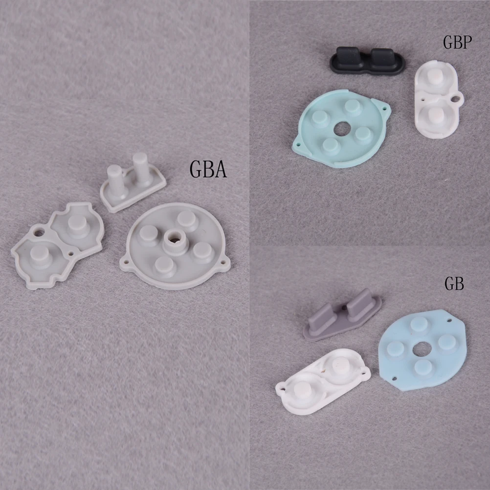 For Game Boy Color/Colour Button Silicone Rubber Pad Conductive A B Select Start Rubber Button For GB GBP GBA
For Game Boy Color/Colour Button Silicone Rubber Pad Conductive A B Select Start Rubber Button For GB GBP GBA