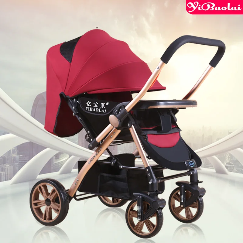 BABYFOND high landscape stroller can sit reclining lightweight folding stroller 0-3 old newborn stroller
BABYFOND high landscape stroller can sit reclining lightweight folding stroller 0-3 old newborn stroller
