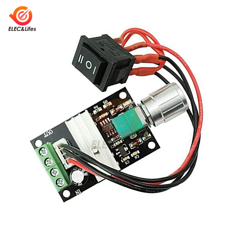 3A 80W PWM Adjustable Reversible DC Motor Speed Regulator 12V 24V 28V DC speed controller Switch Dimming Dimmer Switch Governor
3A 80W PWM Adjustable Reversible DC Motor Speed Regulator 12V 24V 28V DC speed controller Switch Dimming Dimmer Switch Governor