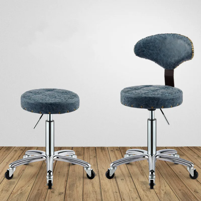 Beauty stool lift rotating back chair barber chair retro pulley stool master chair home makeup stool
Beauty stool lift rotating back chair barber chair retro pulley stool master chair home makeup stool