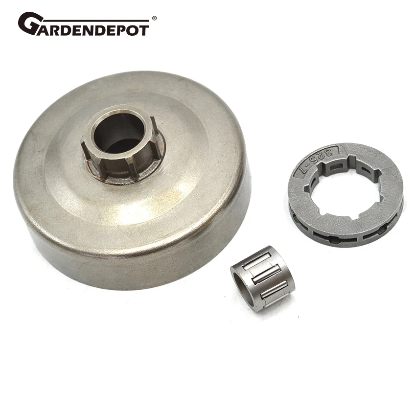 Clutch Drum .325 Rim Sprocket Needle Bearing Kit For HUSQVARNA 36 41 136 137 141 142 Chainsaw Parts NEW
Clutch Drum .325 Rim Sprocket Needle Bearing Kit For HUSQVARNA 36 41 136 137 141 142 Chainsaw Parts NEW