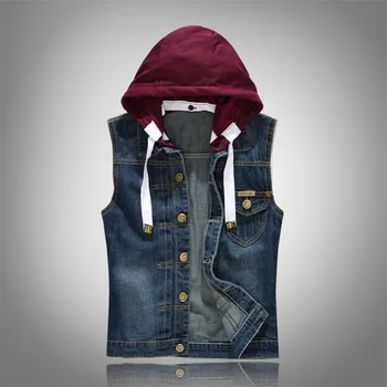 Men's Vest Slim Fit Jackets Sleeveless Hoodies Jeans Coats Denim Waistcoats Spring Autumn Tops Outwear Overcoat Plus Size M-4XL
Men's Vest Slim Fit Jackets Sleeveless Hoodies Jeans Coats Denim Waistcoats Spring Autumn Tops Outwear Overcoat Plus Size M-4XL