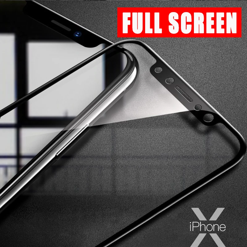 5D Full Screen Tempered Glass For iPhone X XS MAX XR Mobile Phone Protector Front Film For iphone 6 7 8 Plus Clear Crystal Lens
5D Full Screen Tempered Glass For iPhone X XS MAX XR Mobile Phone Protector Front Film For iphone 6 7 8 Plus Clear Crystal Lens