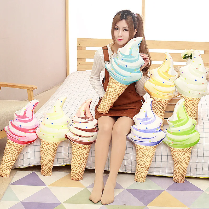 Kawaii 1pc 25cm Creative Plush 3D Delicious Icecream Cushion Stuffed Animals Soft Pillow Ice Cream Plush Toy for Kids Home Decor
Kawaii 1pc 25cm Creative Plush 3D Delicious Icecream Cushion Stuffed Animals Soft Pillow Ice Cream Plush Toy for Kids Home Decor