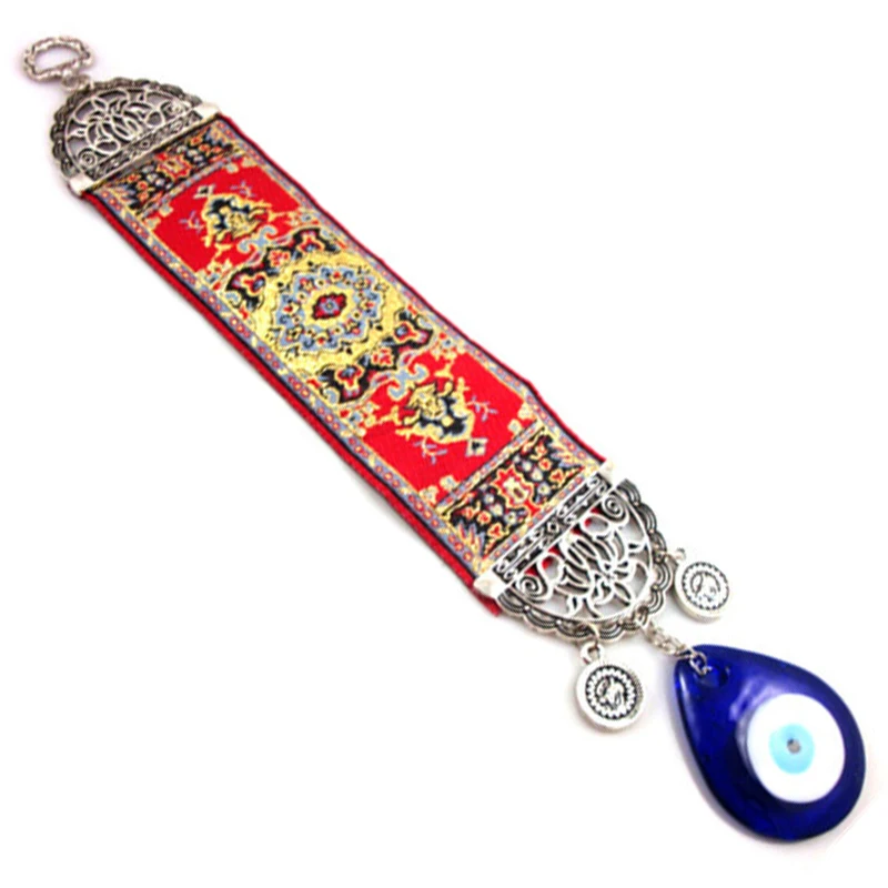 Shellhard Carpet Pettern Turkish Evil Eye Amulet Blue Eye Blessing Gift Lucky Pendant for Home Office Car Ornament
Shellhard Carpet Pettern Turkish Evil Eye Amulet Blue Eye Blessing Gift Lucky Pendant for Home Office Car Ornament