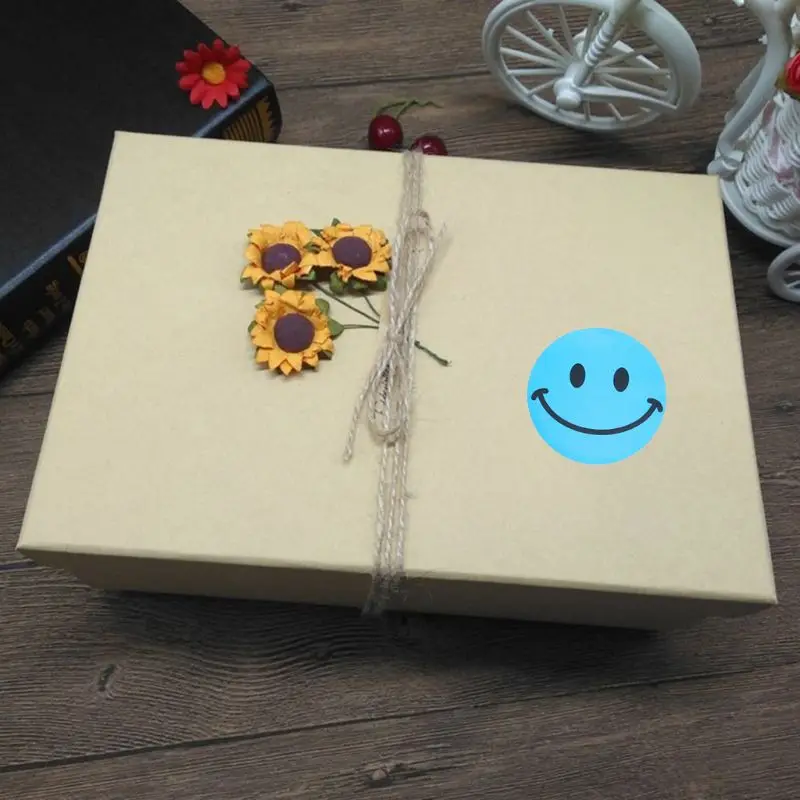500Pcs 1 Inch Smile Face Stickers Adhesive Labels Sealing Package Tags Roll Round For Kids Party Birthday Baking Scrapbook Gift
500Pcs 1 Inch Smile Face Stickers Adhesive Labels Sealing Package Tags Roll Round For Kids Party Birthday Baking Scrapbook Gift