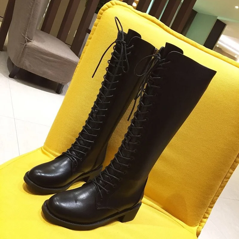 2018 winter new velvet leather boots plus velvet thick round head with cotton boots women's boots black ljj 0110
2018 winter new velvet leather boots plus velvet thick round head with cotton boots women's boots black ljj 0110