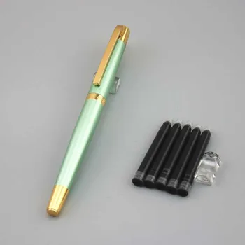 DKW brand fountain pens metal stainless steel pen school office Stationery writing materials business gift with 5pcs ink sac 024
DKW brand fountain pens metal stainless steel pen school office Stationery writing materials business gift with 5pcs ink sac 024