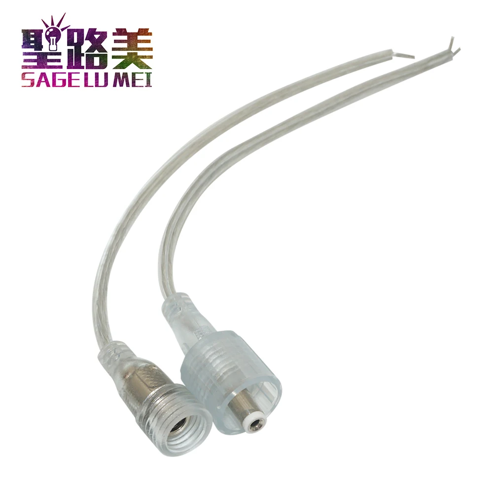 5 pcs LED Light Strips DC Male to Female Connector Waterproof Cable 2pin Transparent DC plug connector
5 pcs LED Light Strips DC Male to Female Connector Waterproof Cable 2pin Transparent DC plug connector