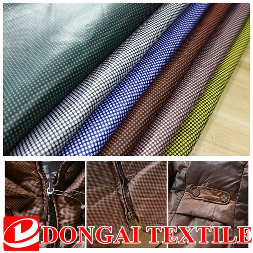 size 1*1.5 meter width Printed Down-Proof Material For Trench Coat .gradient dot printing Down Jacket Fabric . garment material
size 1*1.5 meter width Printed Down-Proof Material For Trench Coat .gradient dot printing Down Jacket Fabric . garment material