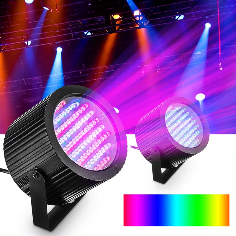 1 пара Disco Party DJ 86 LED DMX RGB сценический эффект света клуб бар strobe волшебная лампа