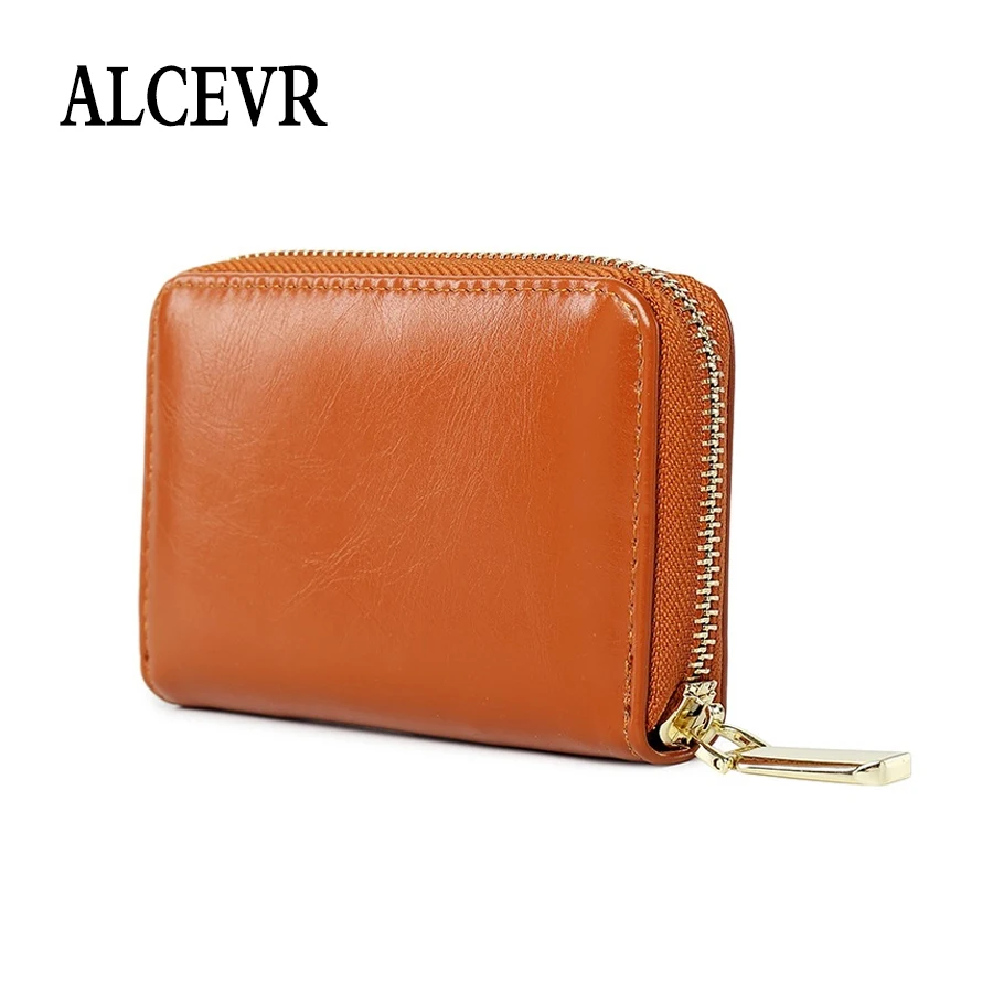 ALCEVR Small Soft Oil Wax Pu Leather Wallets Solid Color Card Coin Bags Simple Style Cute Candy Color Ladies Mini Money Purses
ALCEVR Small Soft Oil Wax Pu Leather Wallets Solid Color Card Coin Bags Simple Style Cute Candy Color Ladies Mini Money Purses