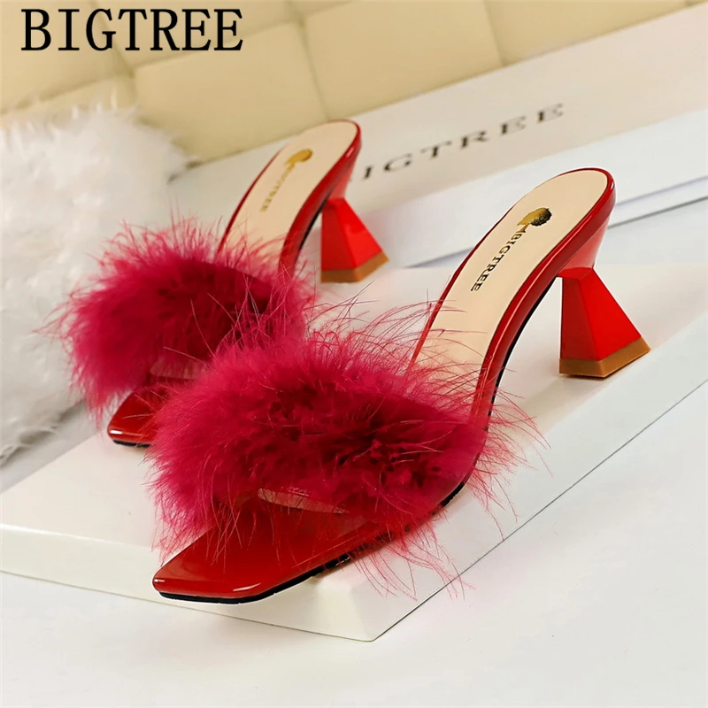mules high heels sandals fur slippers bigtree shoes ladies slippers and sandals open toe heels elegant shoes summer slippers
mules high heels sandals fur slippers bigtree shoes ladies slippers and sandals open toe heels elegant shoes summer slippers
