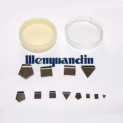 Image 12pcs Milligram Calibration Weight Set 1mg to 50mg For Balance Test F1