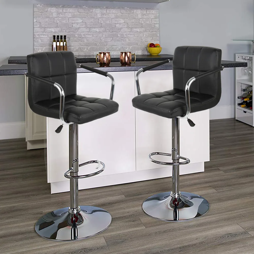 2Pc/set Adjustable Leather Bar Chair Lift Rotating Swivel Bar Stool With Armchair Synthetic Soft Home Furniture Kitchen Tool HWC
2Pc/set Adjustable Leather Bar Chair Lift Rotating Swivel Bar Stool With Armchair Synthetic Soft Home Furniture Kitchen Tool HWC