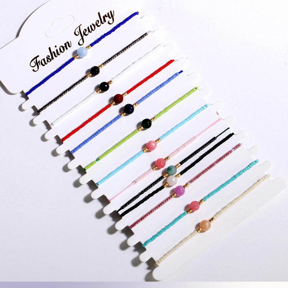 Miss JQ Bohemian Handmade Bijoux MIYUKI Beads Bracelet Popular Love Lucky Bracelets & Bangles For Women Men Wax Thread Bracelets
Miss JQ Bohemian Handmade Bijoux MIYUKI Beads Bracelet Popular Love Lucky Bracelets & Bangles For Women Men Wax Thread Bracelets