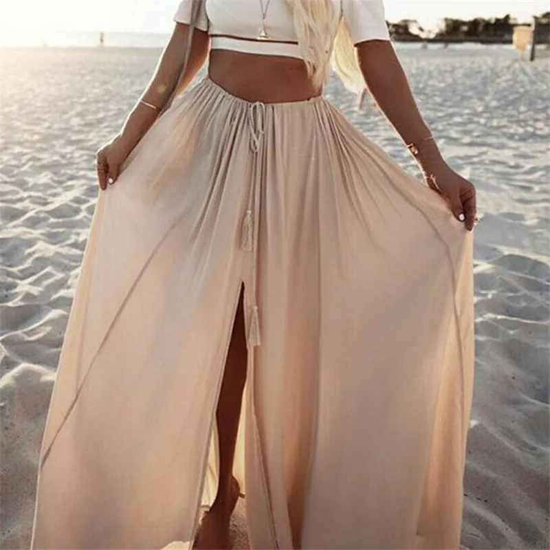 Ladies Swimwear Casual Dress Solid Gypsy Long Maxi Full Skirt Summer Beach Sun costumi da bagno donna 2019 Newest Hot Summer
Ladies Swimwear Casual Dress Solid Gypsy Long Maxi Full Skirt Summer Beach Sun costumi da bagno donna 2019 Newest Hot Summer