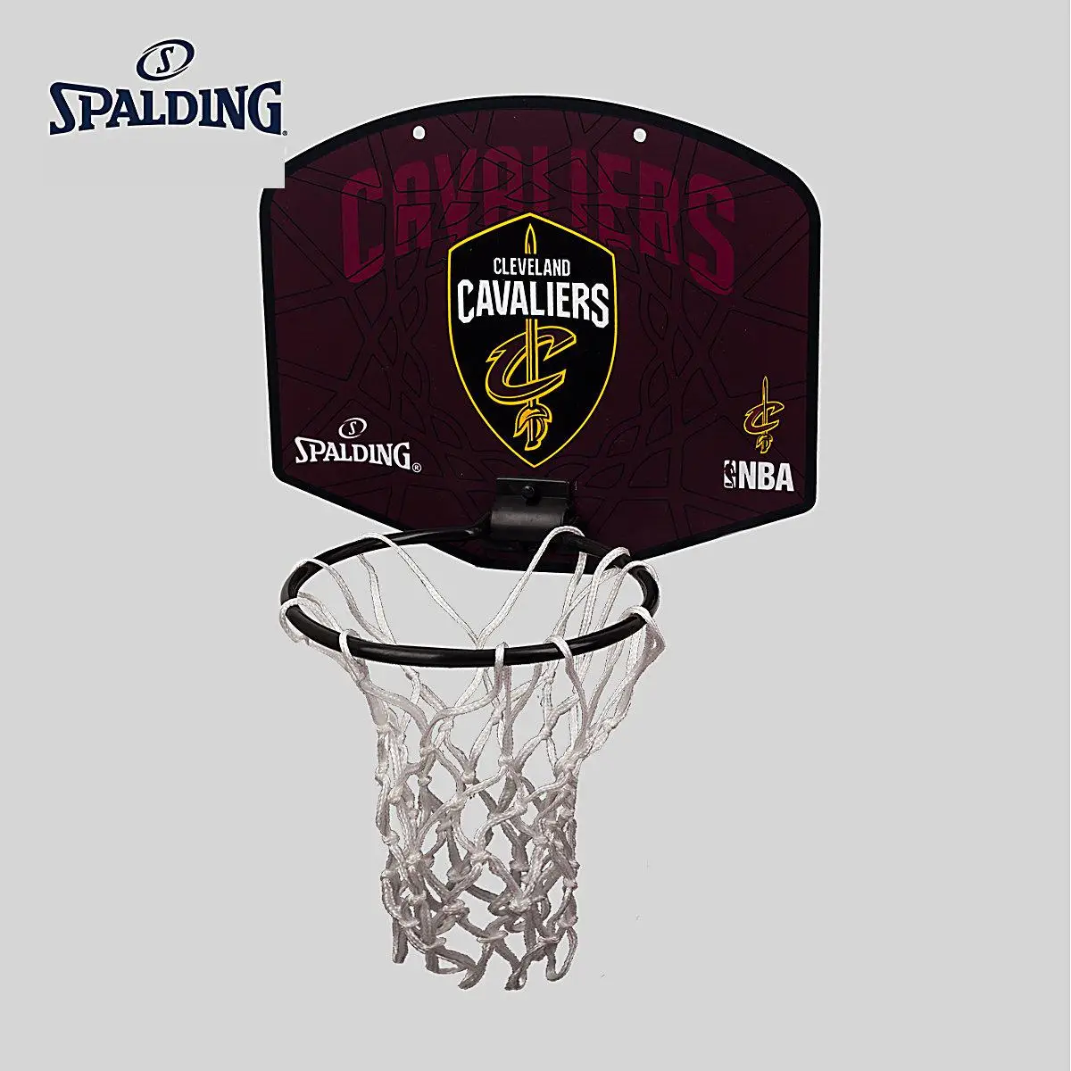 Spalding Cavaliers Nba Emblem Mini Backboard Wall hanging Rebounds Included mini 77-637Y
Spalding Cavaliers Nba Emblem Mini Backboard Wall hanging Rebounds Included mini 77-637Y