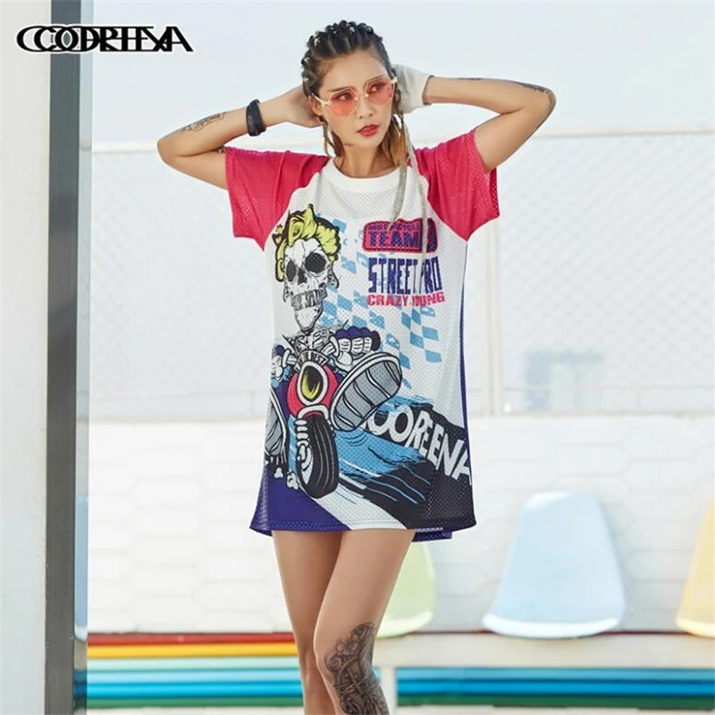 Hot sales Fashion Tide Brand Harajuku Women T-Shirt Funny 3D Print Skull Loose T-shirt Mesh Ventilation Long T Shirts Summer Top
Hot sales Fashion Tide Brand Harajuku Women T-Shirt Funny 3D Print Skull Loose T-shirt Mesh Ventilation Long T Shirts Summer Top