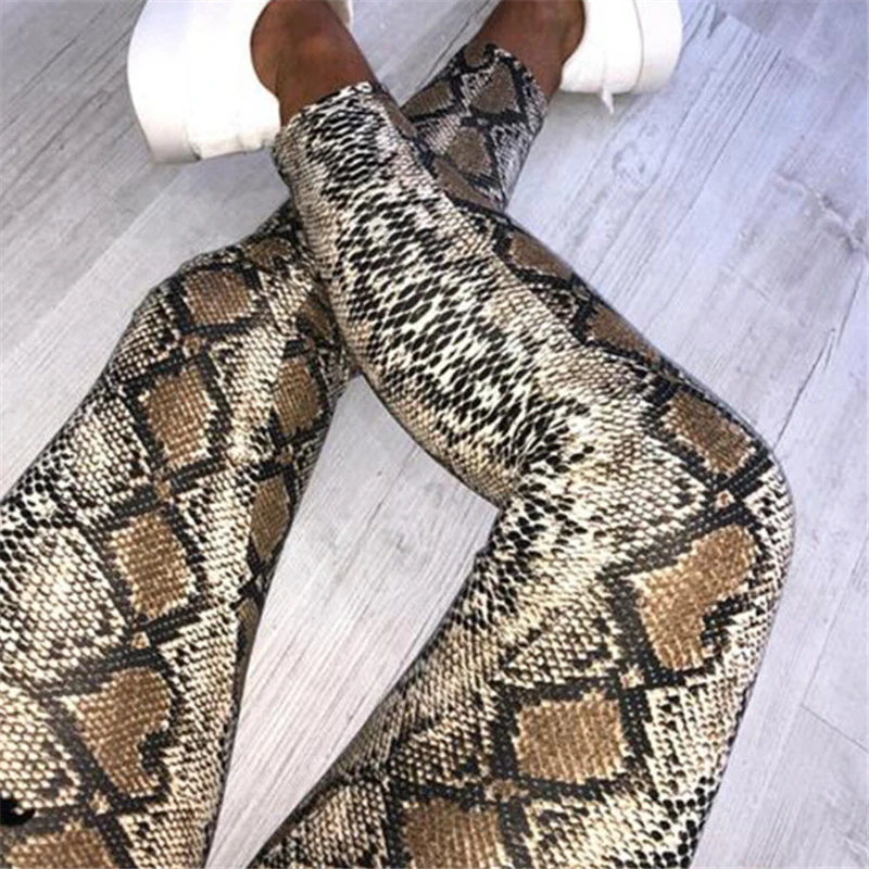 Women's Trousers Skin Prints Snakeskin High Size Pencil Pants Pants Pants Stretch Women's Trousers Fashionable Women's Trousers
Women's Trousers Skin Prints Snakeskin High Size Pencil Pants Pants Pants Stretch Women's Trousers Fashionable Women's Trousers