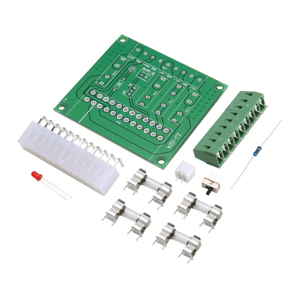 ATX Power Adapter Computer PC Power Supply Board Adapter Extension Module DIY Kits Power Supply DC Plug Connector
ATX Power Adapter Computer PC Power Supply Board Adapter Extension Module DIY Kits Power Supply DC Plug Connector