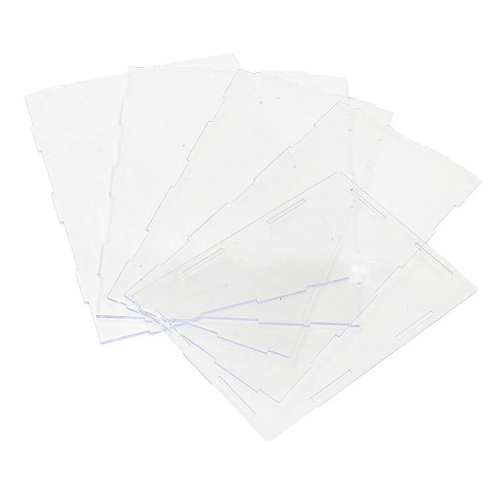 18x14x25cm Acrylic Display Show Box Case Toys Dustproof Tray Protection Display Box Case for Children Blocks Toys Display