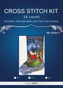 oneroom Snow birds christmas sock Embroidery Crafts Needlework 14CT Unprinted Arts Cross Stitch Kits DMC DIY Quality 37
oneroom Snow birds christmas sock Embroidery Crafts Needlework 14CT Unprinted Arts Cross Stitch Kits DMC DIY Quality 37