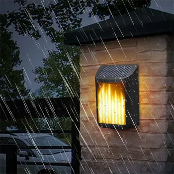 Flickering Solar Lights Wall Light Built-in Night Sensor 40 LED hot sale 20190613
Flickering Solar Lights Wall Light Built-in Night Sensor 40 LED hot sale 20190613