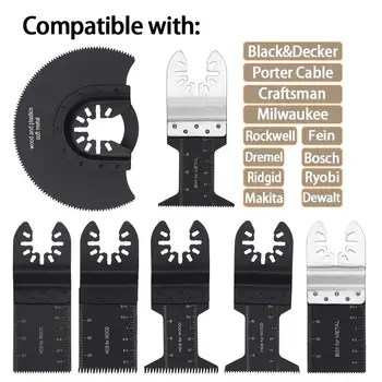 20pcs Universal Type Finisher Accessories Swing Saw Woodworking Metal Wood Oscillating Saw Blade Set Dropshipping
20pcs Universal Type Finisher Accessories Swing Saw Woodworking Metal Wood Oscillating Saw Blade Set Dropshipping