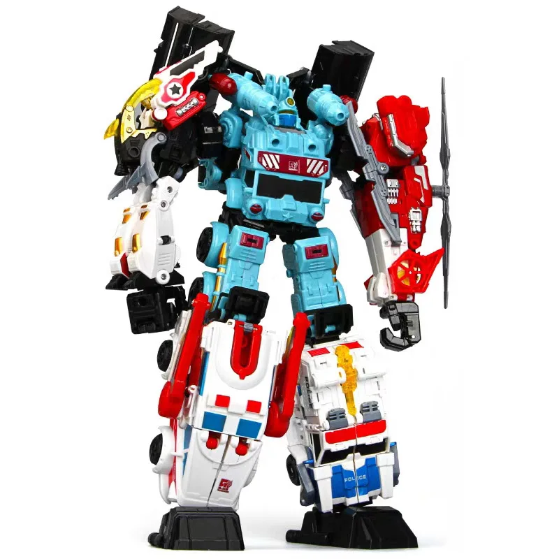 5 in 1 Rescue Bots Transformation Robot Toys Colorful 5 Cars Merge Deformation Big Robot Cartoon Animation Model Gift For kids
5 in 1 Rescue Bots Transformation Robot Toys Colorful 5 Cars Merge Deformation Big Robot Cartoon Animation Model Gift For kids