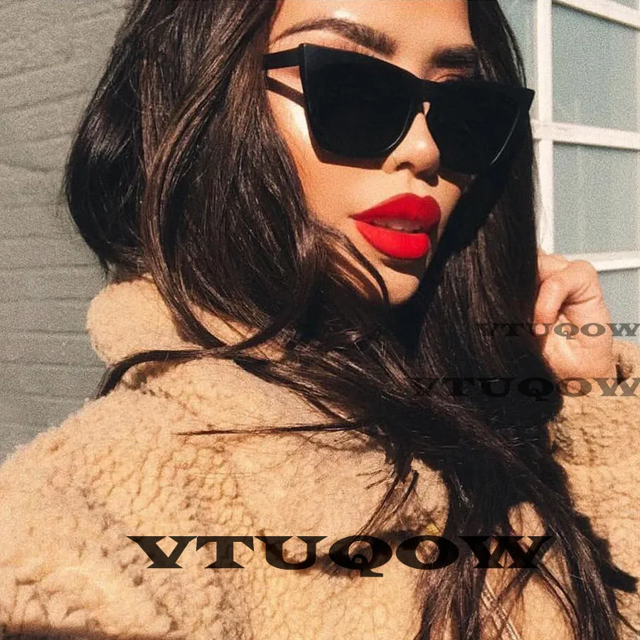 Vintage Cat Eye Sunglasses Women Brand Designer 2019 Black Cute Sexy Cateye Sunglass Lady Sun Glasses For Women Shades UV400 90s
Vintage Cat Eye Sunglasses Women Brand Designer 2019 Black Cute Sexy Cateye Sunglass Lady Sun Glasses For Women Shades UV400 90s
