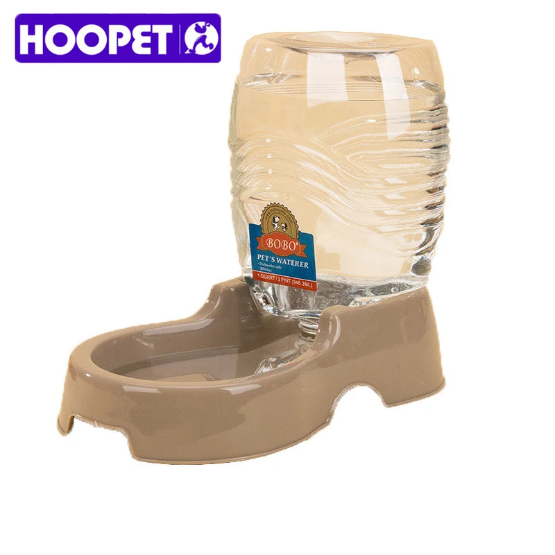 1000ml Pet Dog Cat Automatic Water Dispenser Plastic Firmly Base Drinking Fountain Feeder Watering Supplies | Дом и сад