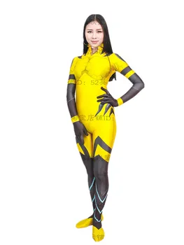 D.VA Cosplay Costume 3D Print dva skin Zentai Catsuit Custom Halloween D.va yellow Cosplay Costumes Lycra Spandex Game Suit
D.VA Cosplay Costume 3D Print dva skin Zentai Catsuit Custom Halloween D.va yellow Cosplay Costumes Lycra Spandex Game Suit