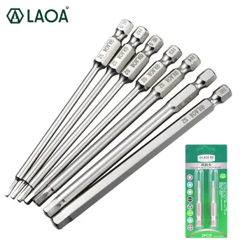 LAOA S2 alloy steel hex electric screwdriver tips with magnetic 2pcs drill screwdriver head
LAOA S2 alloy steel hex electric screwdriver tips with magnetic 2pcs drill screwdriver head