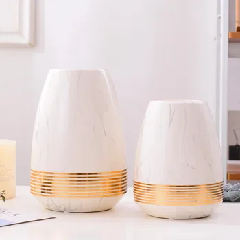 Nordic minimalist INS marble gold round ceramic vase plug home decoration ornaments Dried flower artificial flower Hydroponic
Nordic minimalist INS marble gold round ceramic vase plug home decoration ornaments Dried flower artificial flower Hydroponic