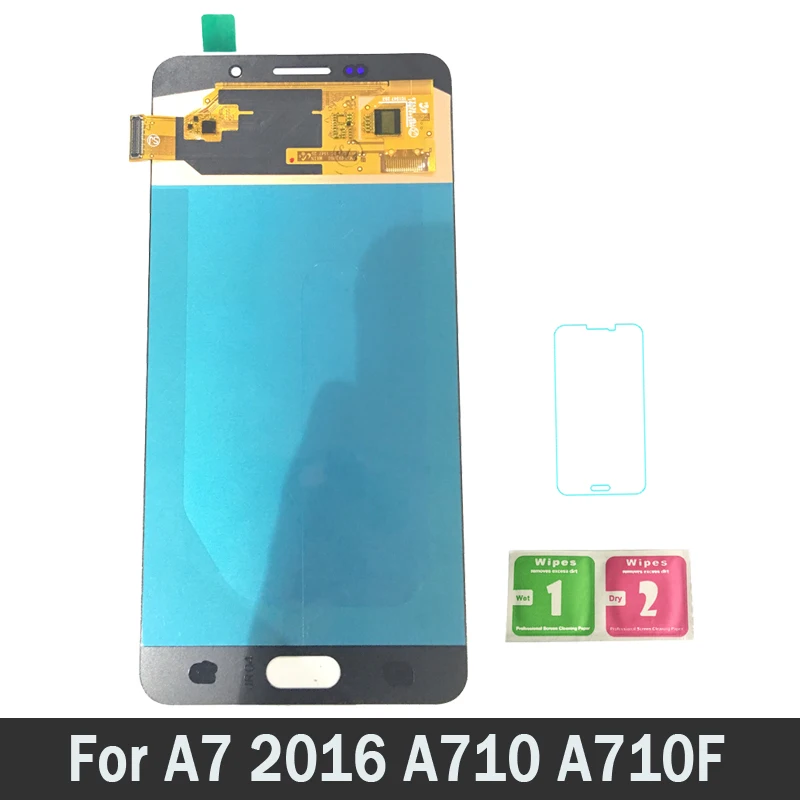 High Quality AMOLED LCDs For Samsung Galaxy A7 2016 A710 A7100 A710F A710M LCD Screen Display Touch Digitizer Assembly Parts
High Quality AMOLED LCDs For Samsung Galaxy A7 2016 A710 A7100 A710F A710M LCD Screen Display Touch Digitizer Assembly Parts
